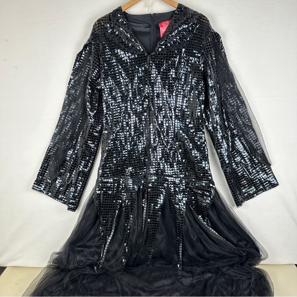 Rubies Snow White and the Huntsman Adult Costume Dress Large Black Sequin